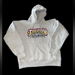 Thrasher Gray Hoodie